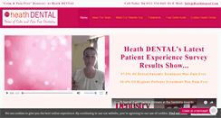 Desktop Screenshot of heathdental.com
